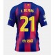 Barcelona Frenkie de Jong #21 Domácí Dres 2025-26 Krátkým Rukávem